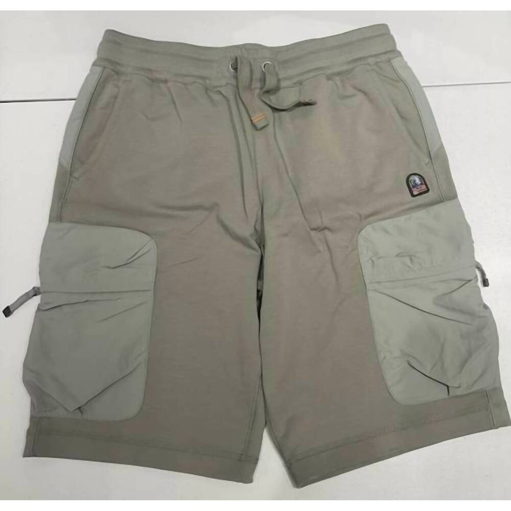 NEW PARAJUMPERS men's irvine shorts in green
